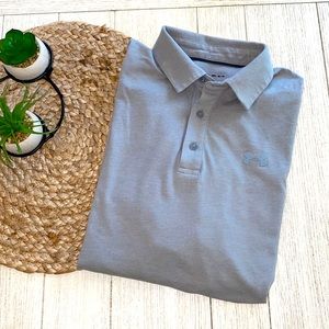 Under Armour gray loose fit polo size medium